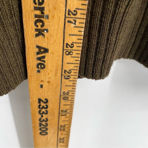 ORVIS Shooting Jacket Bomber Hunting Chore Mens 100% Wool Full Zip Green XL - Picture 8 of 10